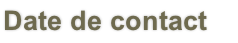 Date de contact